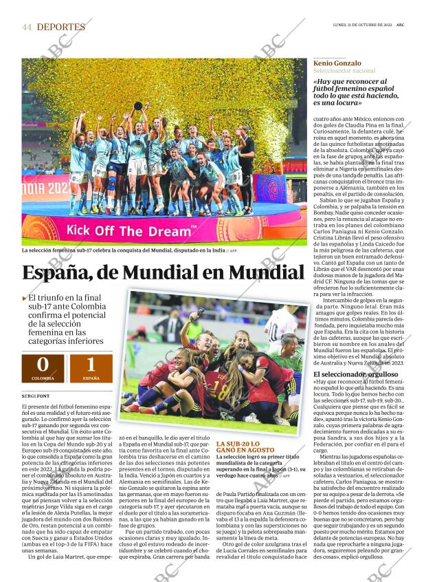 ABC MADRID 31-10-2022 página 44