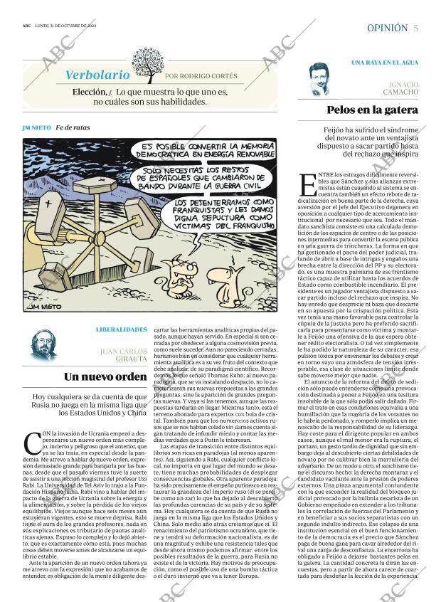 ABC MADRID 31-10-2022 página 5
