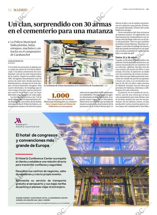 ABC MADRID 31-10-2022 página 52