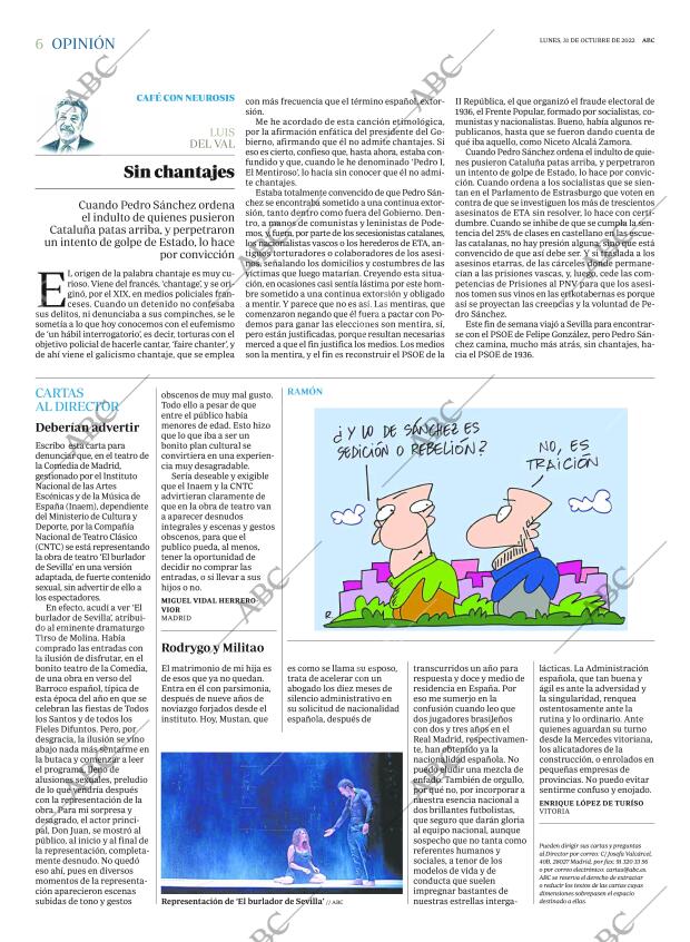 ABC MADRID 31-10-2022 página 6