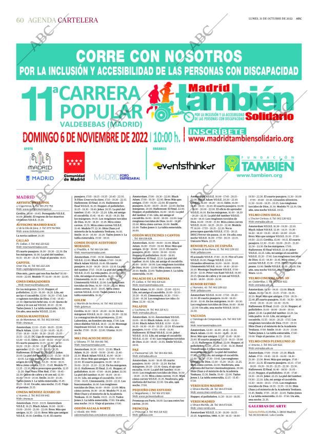 ABC MADRID 31-10-2022 página 60