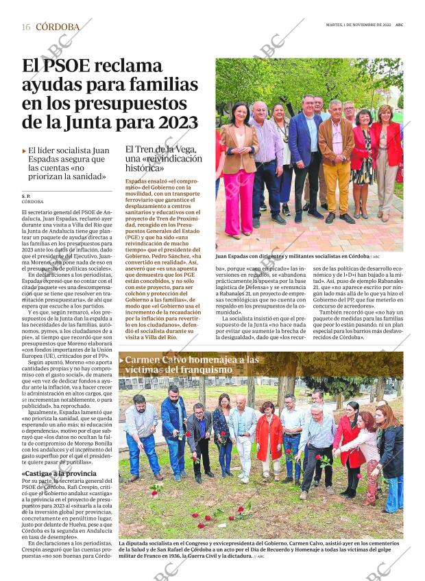 ABC CORDOBA 01-11-2022 página 16