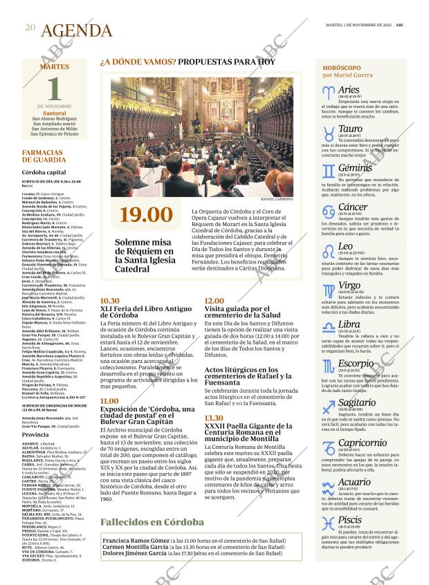 ABC CORDOBA 01-11-2022 página 20