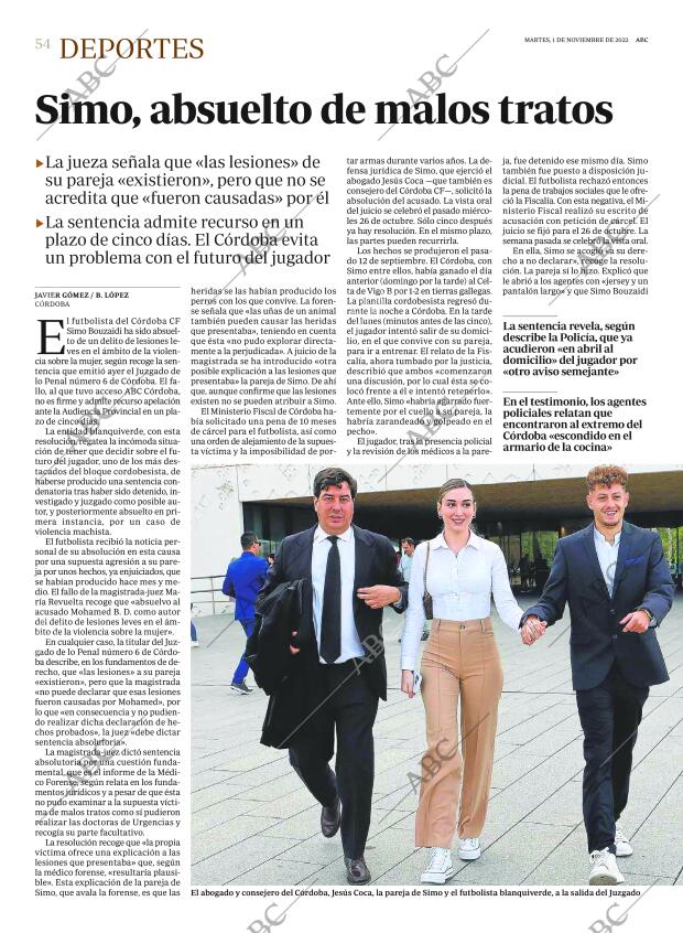 ABC CORDOBA 01-11-2022 página 54