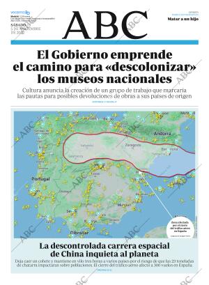 ABC MADRID 05-11-2022 página 1