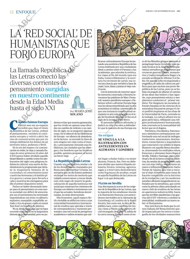 ABC MADRID 05-11-2022 página 12