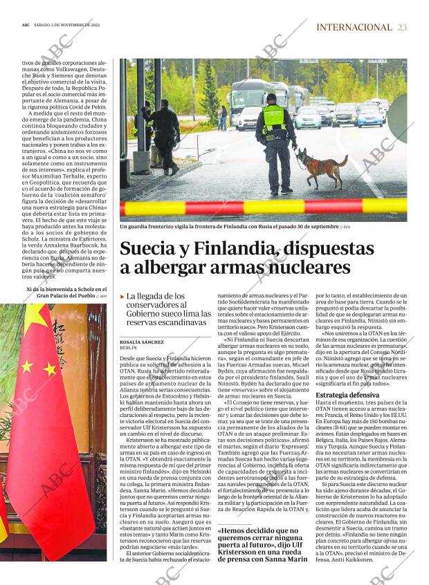 ABC MADRID 05-11-2022 página 23