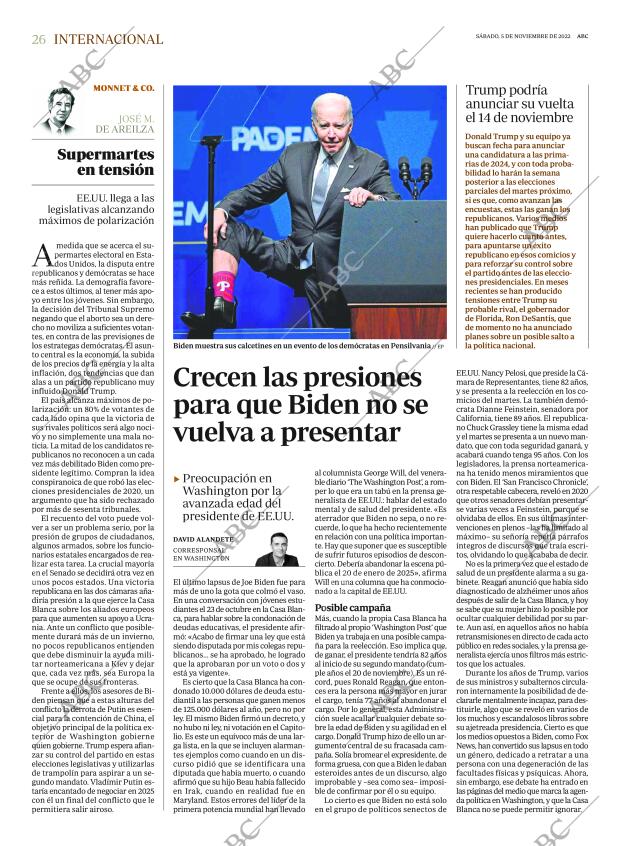 ABC MADRID 05-11-2022 página 26