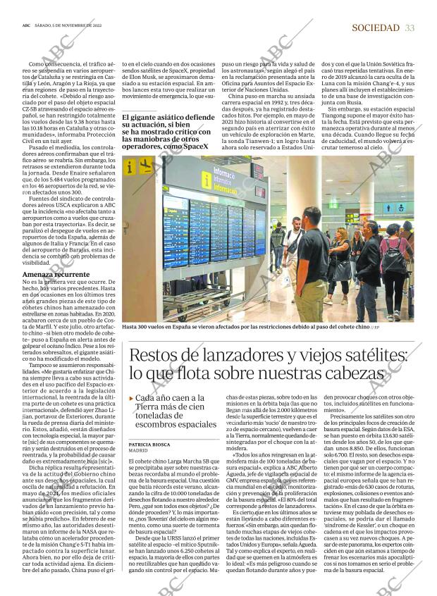 ABC MADRID 05-11-2022 página 33