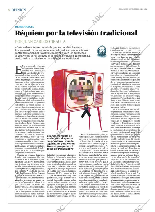 ABC MADRID 05-11-2022 página 8