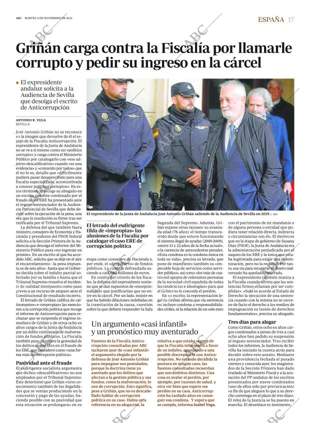 ABC MADRID 08-11-2022 página 17