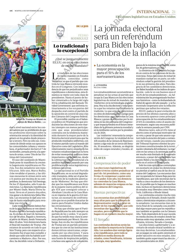 ABC MADRID 08-11-2022 página 21