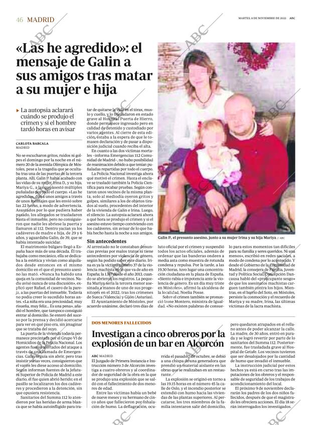 ABC MADRID 08-11-2022 página 46