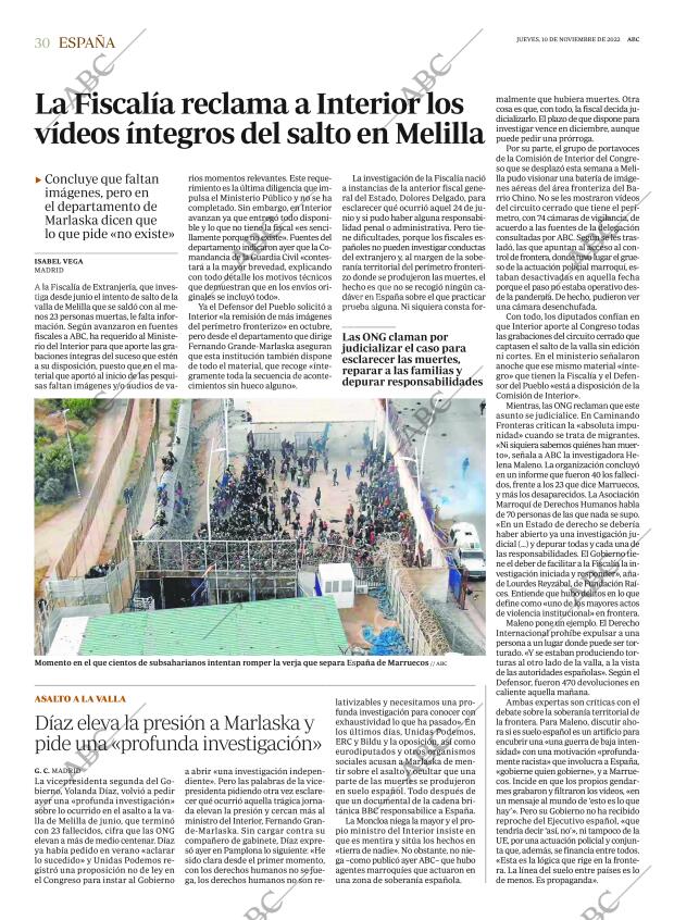 ABC CORDOBA 10-11-2022 página 30