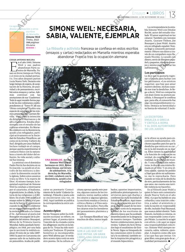 CULTURAL MADRID 12-11-2022 página 13