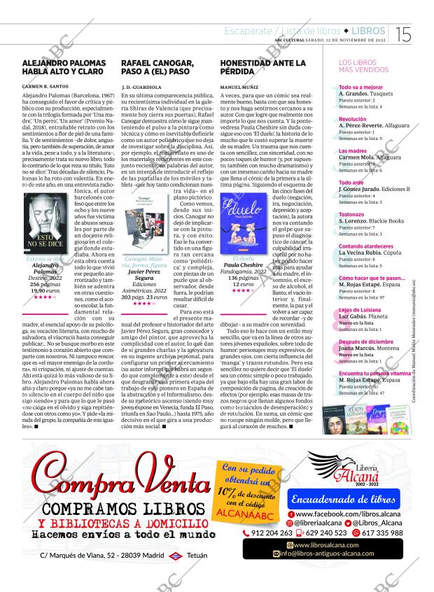 CULTURAL MADRID 12-11-2022 página 15
