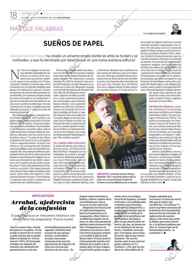 CULTURAL MADRID 12-11-2022 página 18