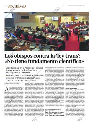 ABC MADRID 22-11-2022 página 32