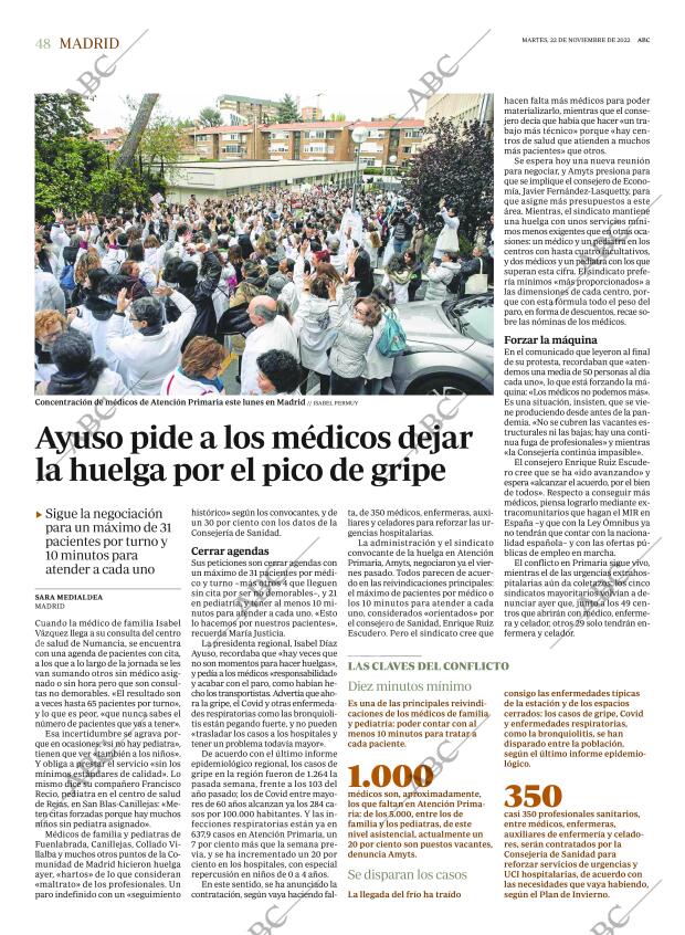 ABC MADRID 22-11-2022 página 48