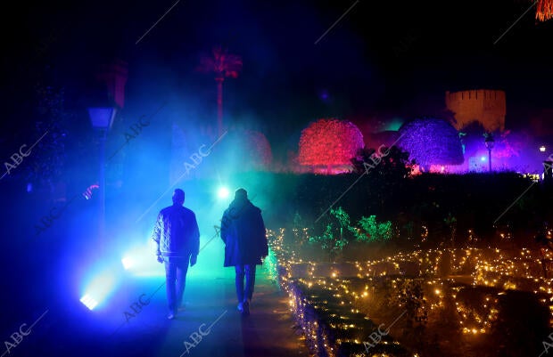 Inauguración del espectáculo de «Naturaleza Encendida: Raíces», en el Alcázar de...