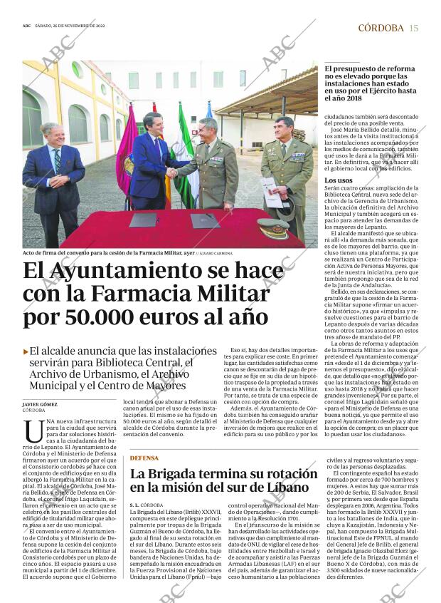 ABC CORDOBA 26-11-2022 página 15