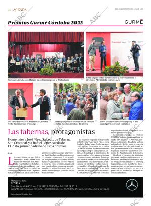 ABC CORDOBA 26-11-2022 página 22