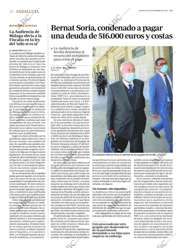ABC CORDOBA 26-11-2022 página 28