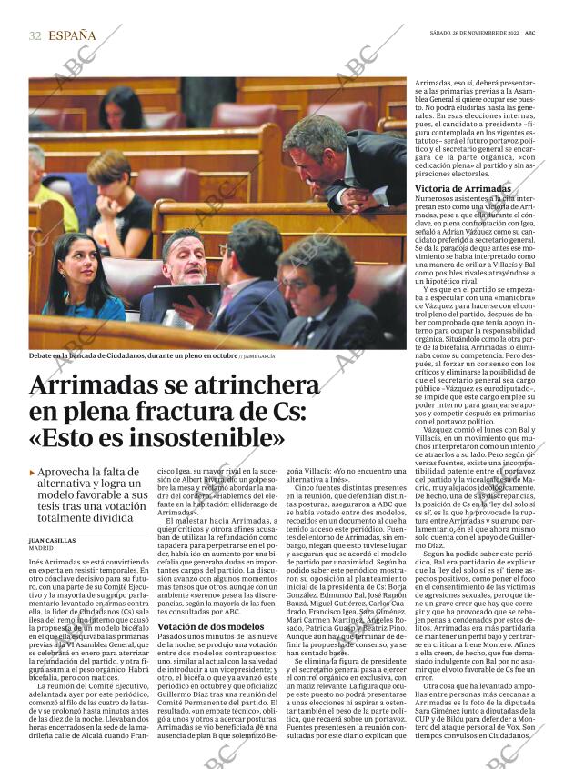 ABC CORDOBA 26-11-2022 página 32