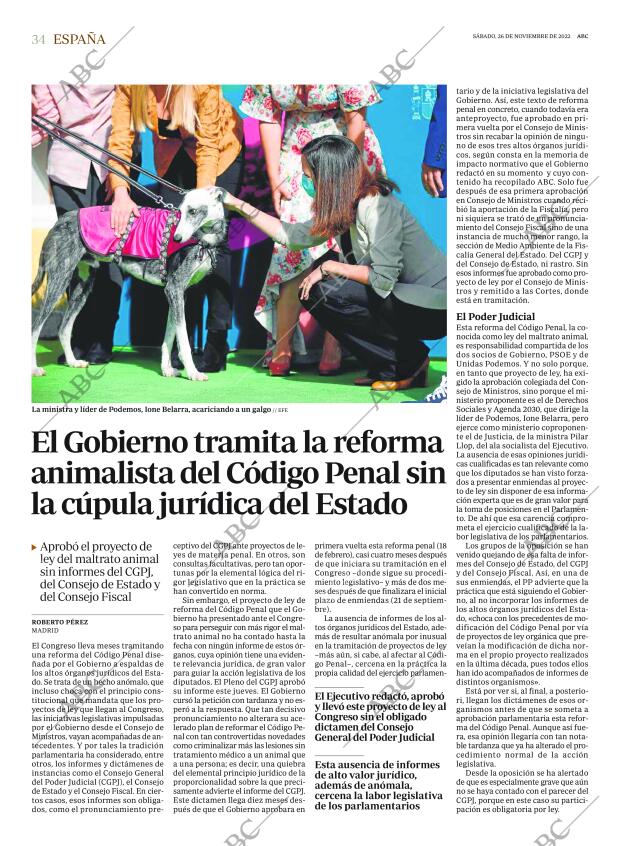 ABC CORDOBA 26-11-2022 página 34