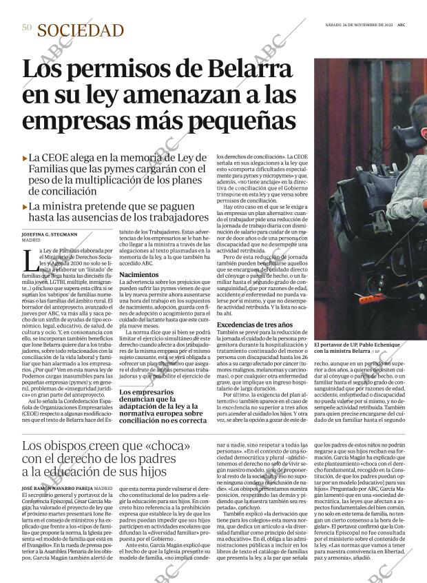 ABC CORDOBA 26-11-2022 página 50