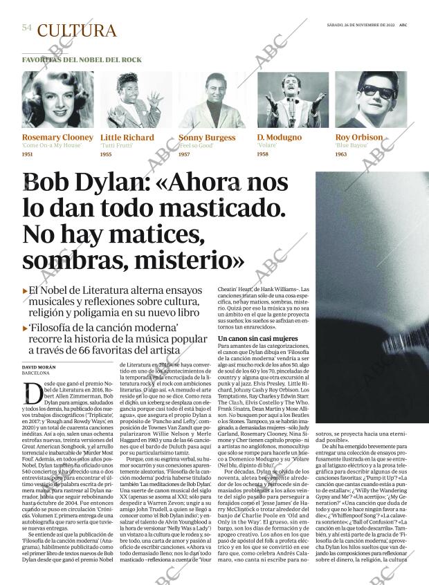 ABC CORDOBA 26-11-2022 página 54