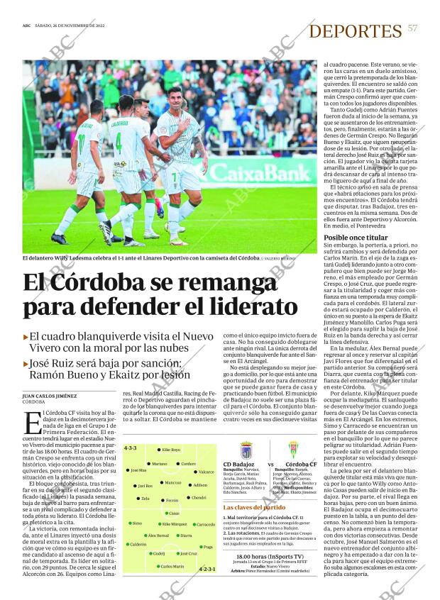 ABC CORDOBA 26-11-2022 página 57