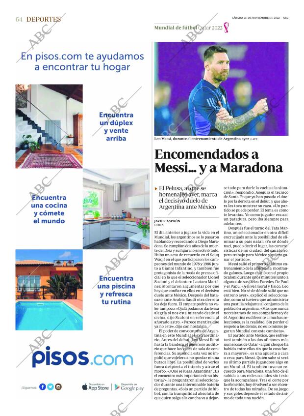 ABC CORDOBA 26-11-2022 página 64
