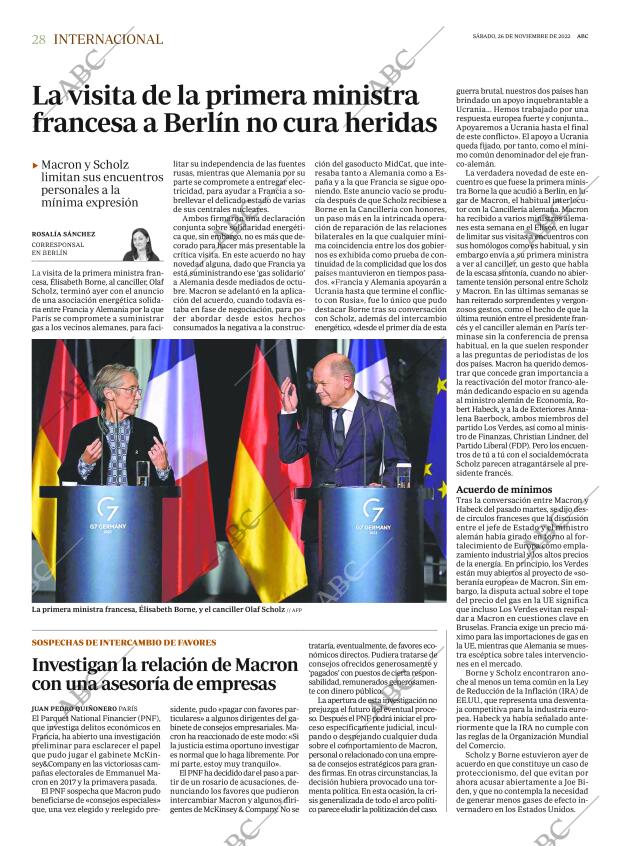 ABC MADRID 26-11-2022 página 28