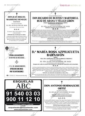 ABC MADRID 26-11-2022 página 63