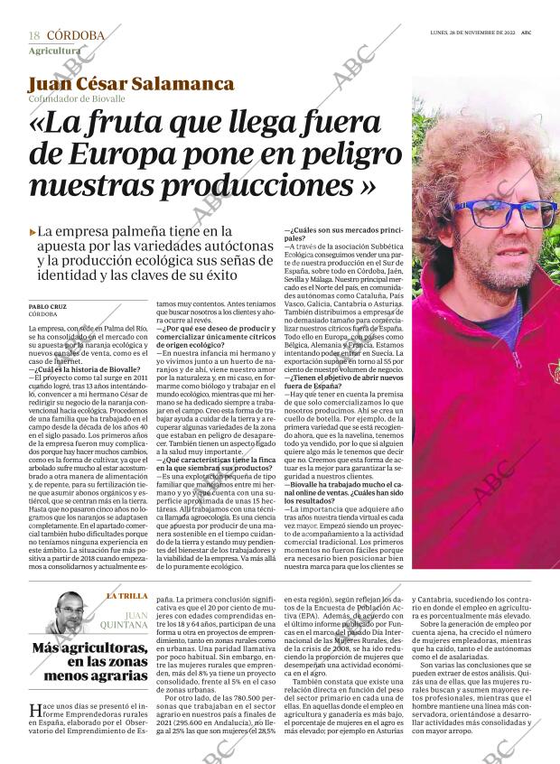 ABC CORDOBA 28-11-2022 página 18