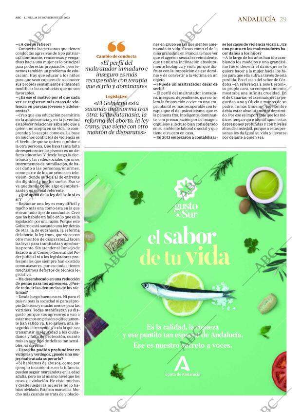 ABC CORDOBA 28-11-2022 página 29