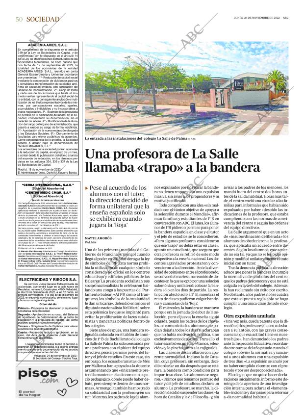ABC CORDOBA 28-11-2022 página 50