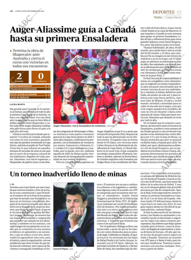 ABC CORDOBA 28-11-2022 página 65