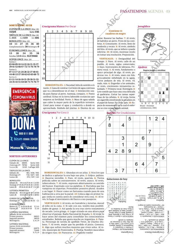 ABC MADRID 30-11-2022 página 49