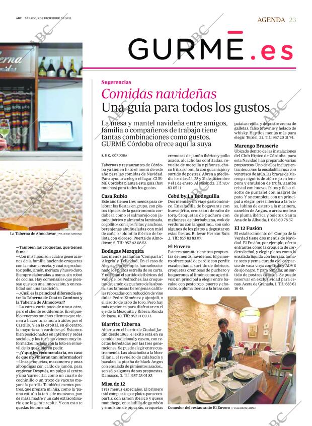 ABC CORDOBA 03-12-2022 página 23