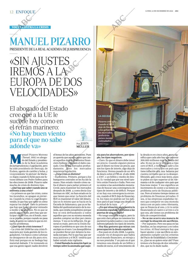 ABC MADRID 12-12-2022 página 12
