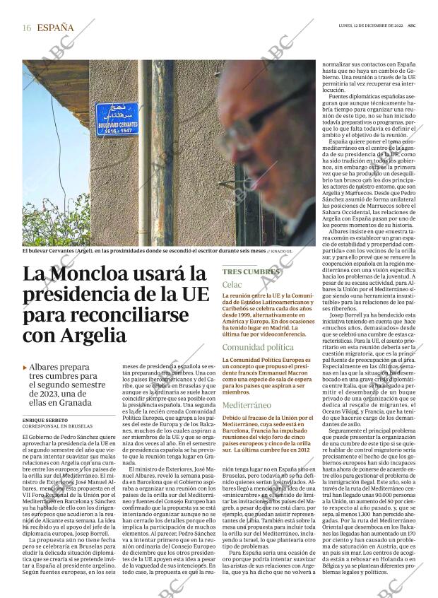 ABC MADRID 12-12-2022 página 16