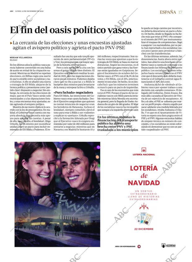 ABC MADRID 12-12-2022 página 17