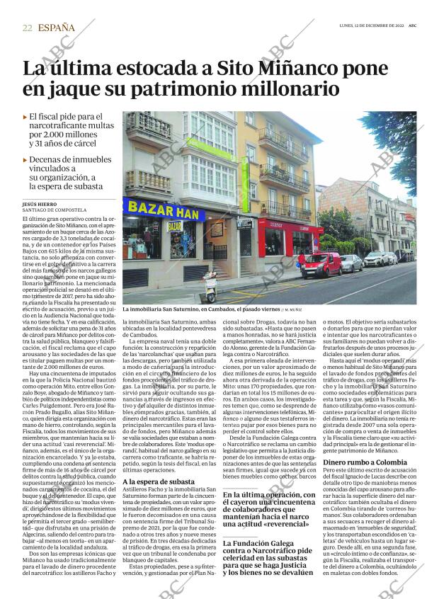 ABC MADRID 12-12-2022 página 22