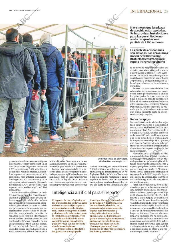 ABC MADRID 12-12-2022 página 25