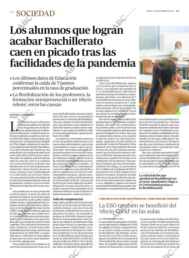 ABC MADRID 12-12-2022 página 34