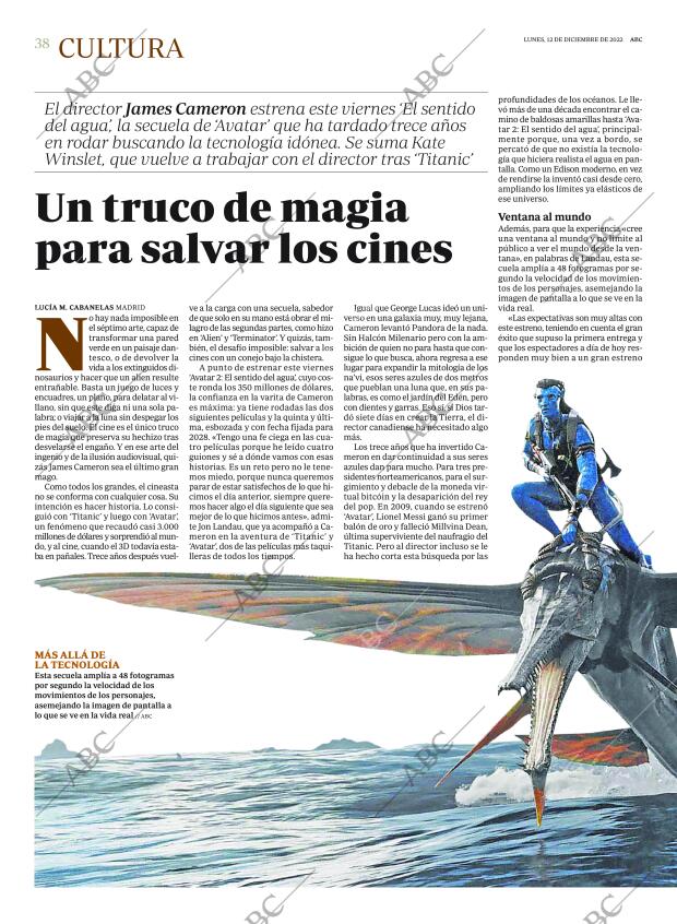ABC MADRID 12-12-2022 página 38