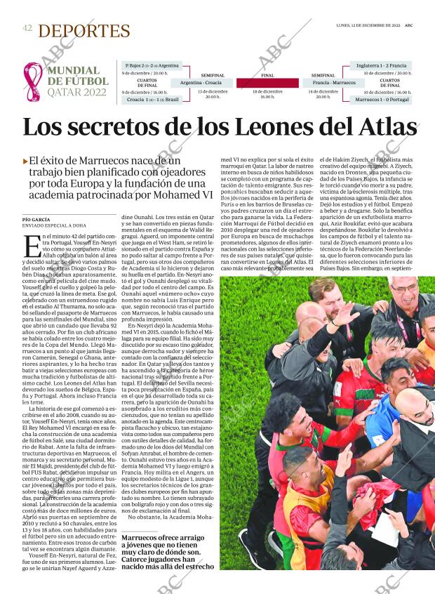 ABC MADRID 12-12-2022 página 42