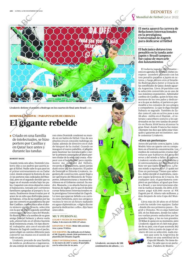 ABC MADRID 12-12-2022 página 47